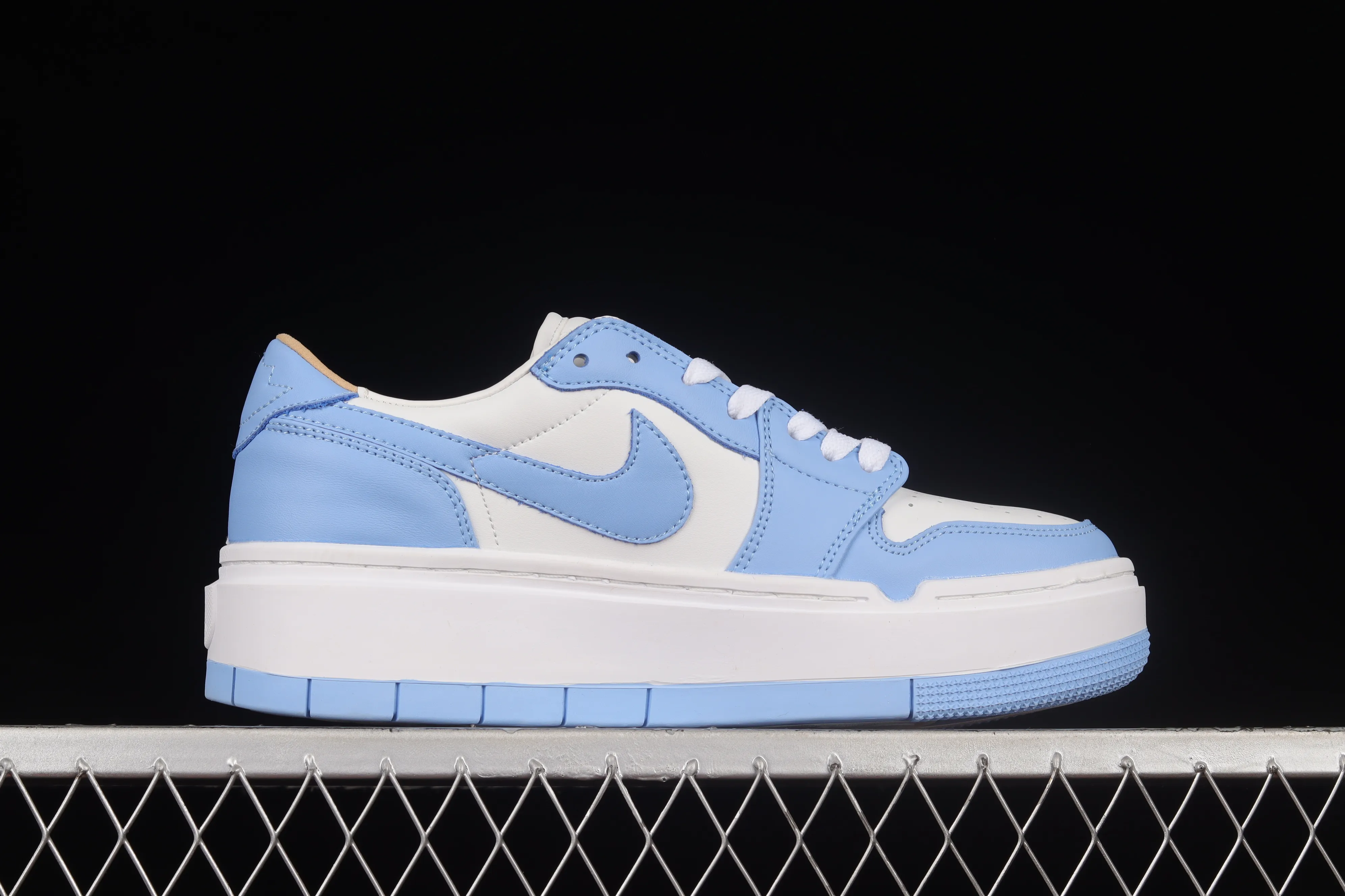 All categories Air Jordan Jordan series basketball shoes Air Jordan 1 Low Air Jordan 1 Elevate Low SE "Wolf Grey" Little AJ thick-soled retro basketball shoes DQ3698-141